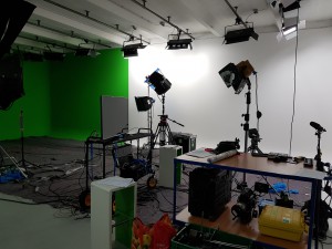 Setup vor Greenscreen